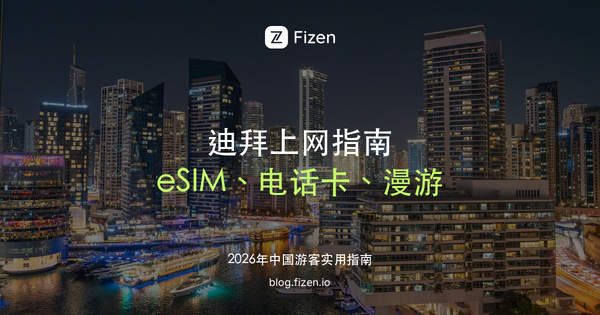 迪拜 eSIM 怎么选：去迪拜和阿联酋上网、网络电话限制和电话卡对比（2026）