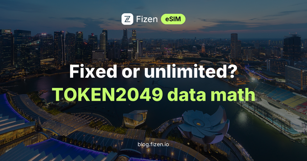 How Much Data Does a TOKEN2049 Week Use? Fixed vs Unlimited