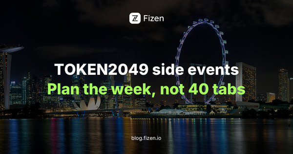 TOKEN2049 Side Events 2026: How to Plan Your Singapore Week Without 40 Open Tabs