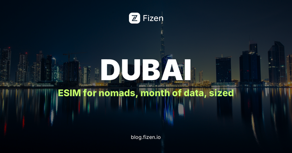 7 Best eSIM Tips for Digital Nomads in Dubai (What I Wish I Knew)