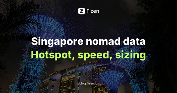 Working Remotely from Singapore: 7 Data, Speed and Hotspot Facts (Full Guide)