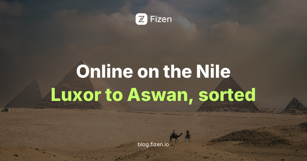 Is There Signal on a Nile Cruise? Luxor to Aswan eSIM Guide (2026)