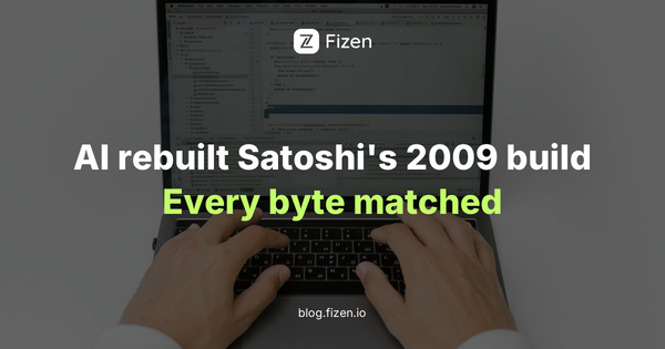 AI Helped Rebuild Satoshi's Original Bitcoin Program, Byte for Byte