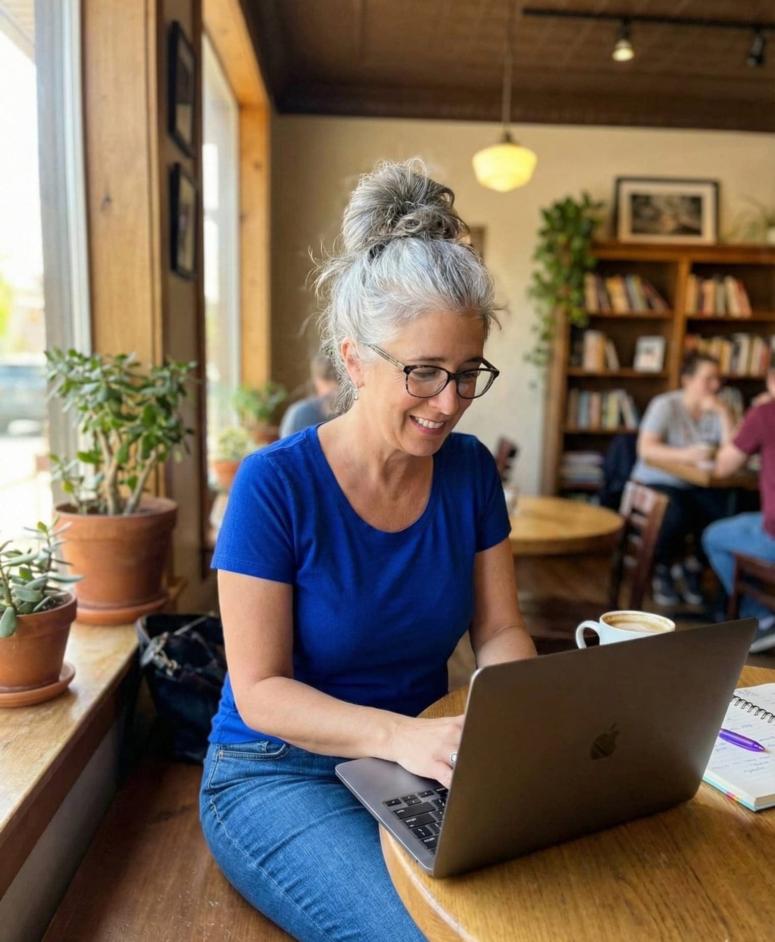 Roxanne Lynch Making Money on Her Laptop without Hustle Culture