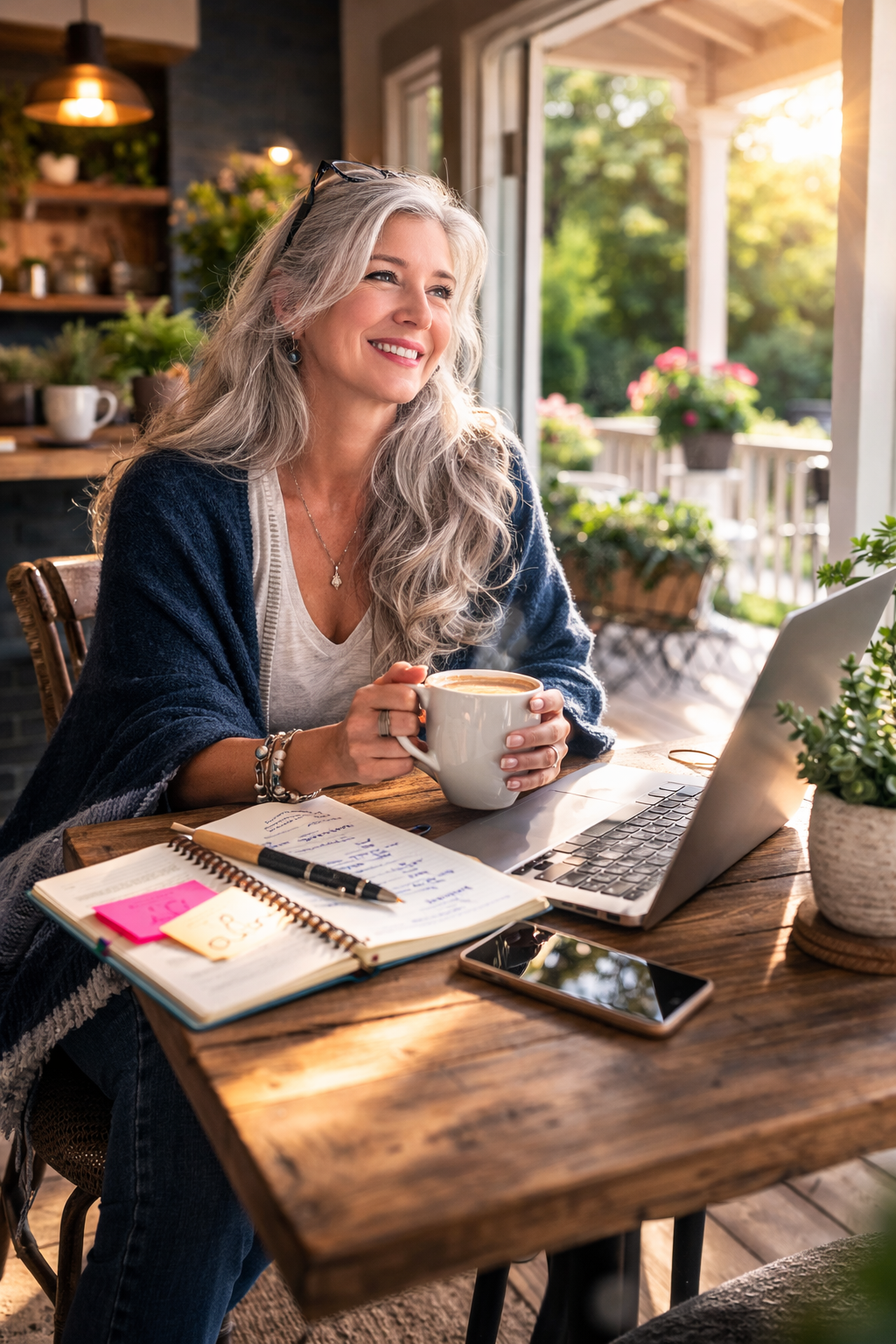 simple work from home setup showing digital marketing for beginners and easy ways to make money from home without inventory or pressure