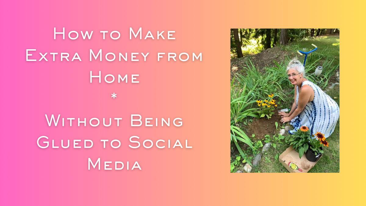 How to Make Extra Money from Home Without Being Glued to Social Media