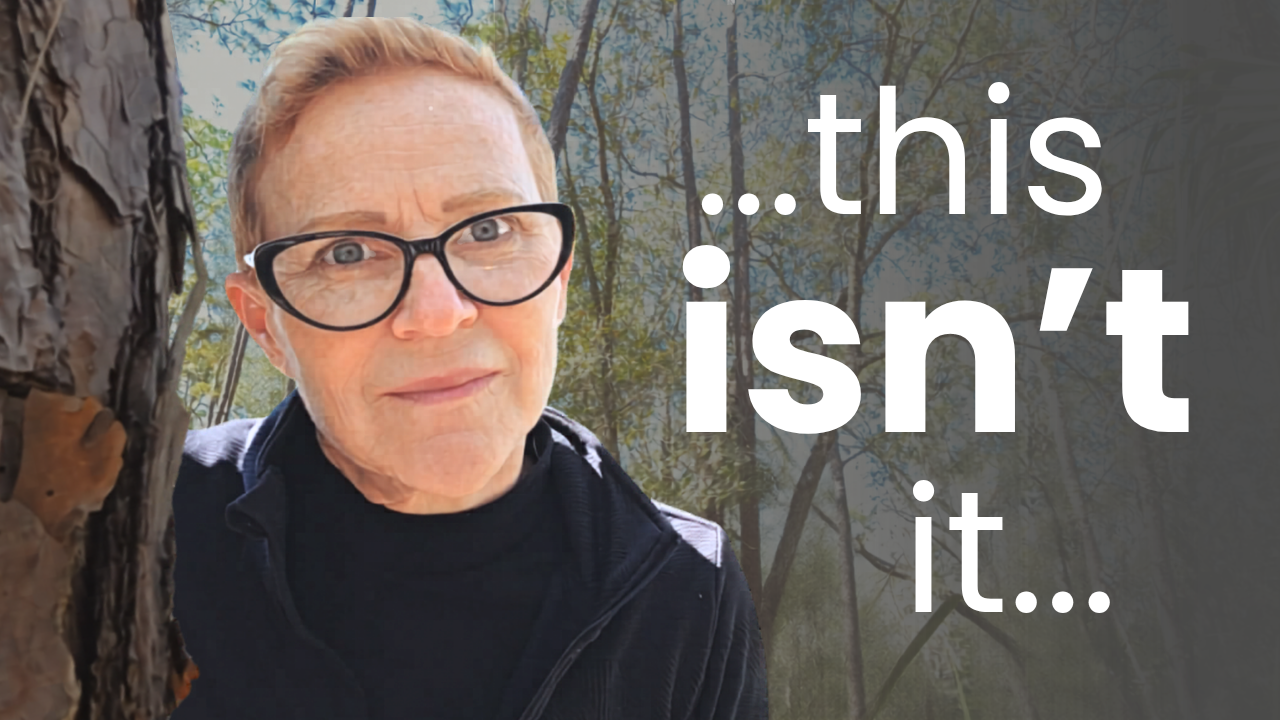 It Didn’t Feel the Way It Was Supposed To