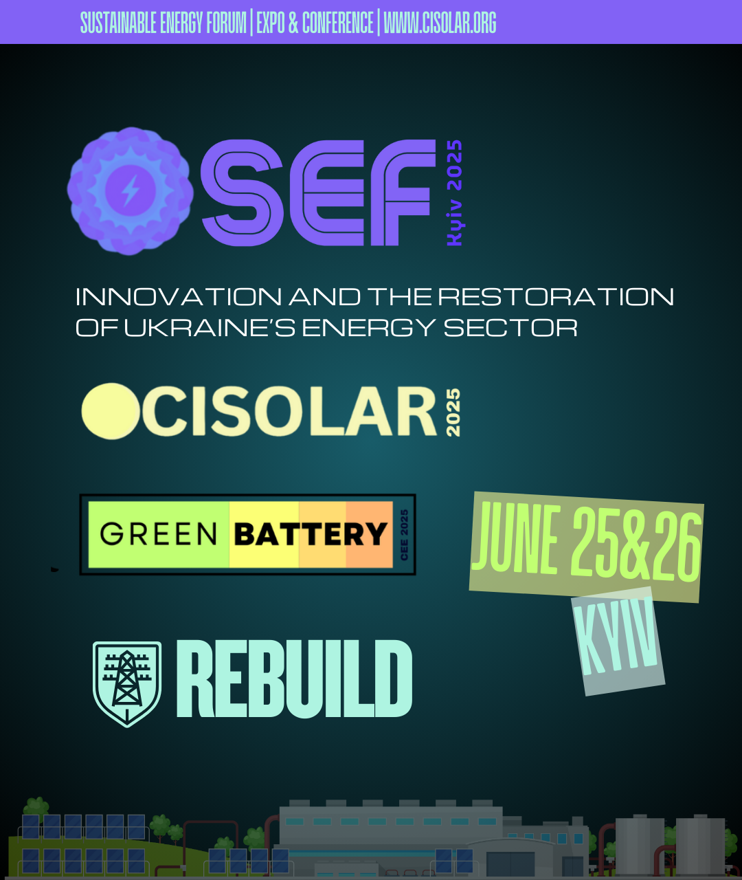 SEF 2025 Kyiv: Forum on Innovation and the Restoration of Ukraine’s Energy Sector