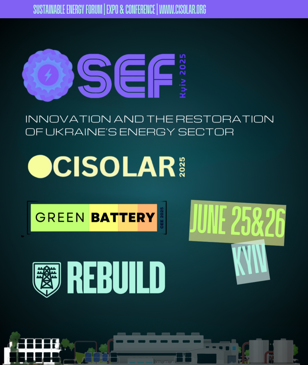 SEF 2025 Kyiv: Форум інновацій та відновлення енергетики України