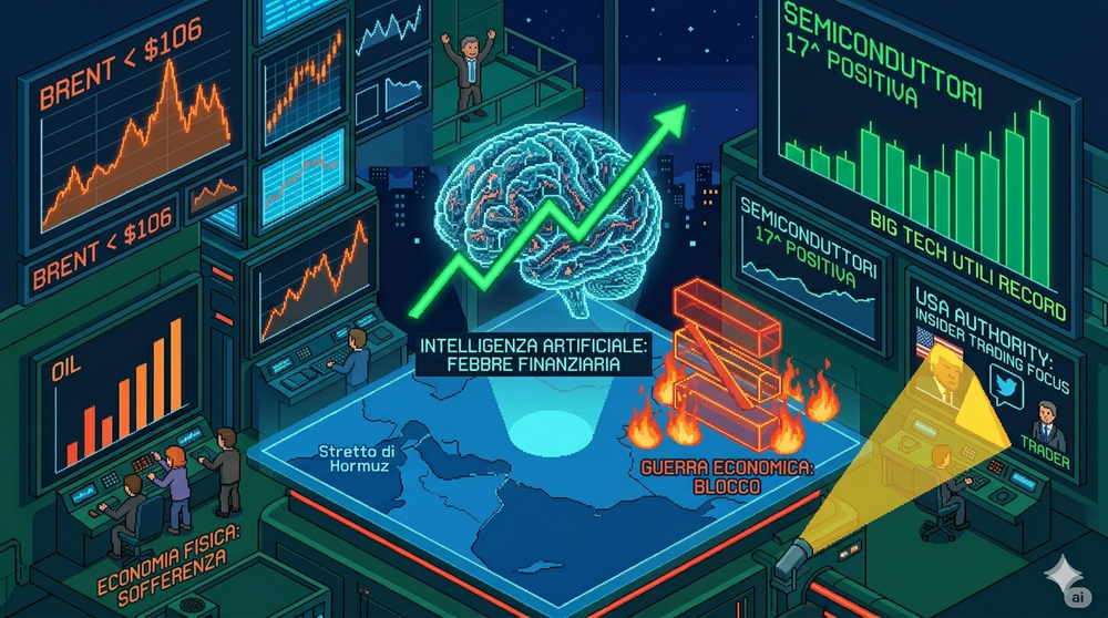 🌎 LA GUERRA ASIMMETRICA  E L'AI CHE TRAINA WALL STREET