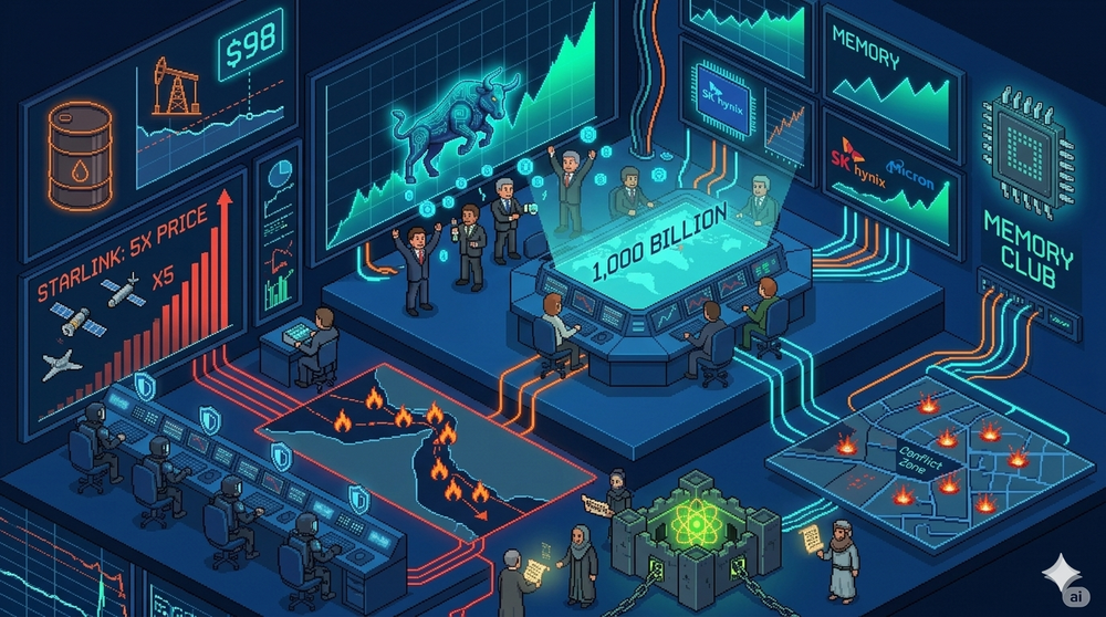 🛰️ GUERRA, STARLINK E TRILIONI DEL TECH