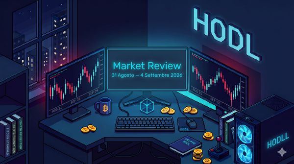 Market Review — 31 Agosto – 4 Settembre 2026