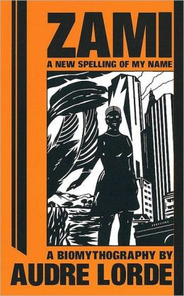 Audre Lorde's original cover of Zami.