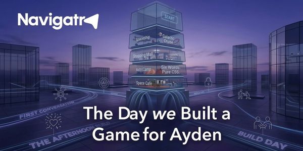 The Day we Built a Game for 7 y/o Ayden