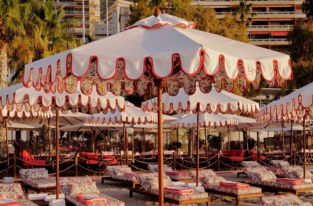 Gucci brings Flora, glamour and very good lunch to Larvotto