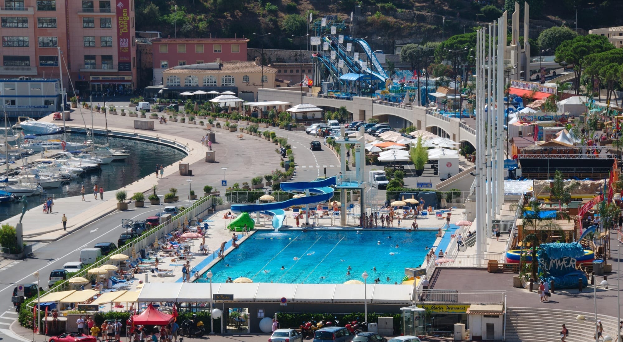 Princess Charlene foundation brings water safety to the Heart of Monaco summer