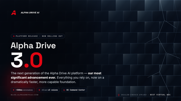 Alpha Drive AI 3.0: Project Iceman