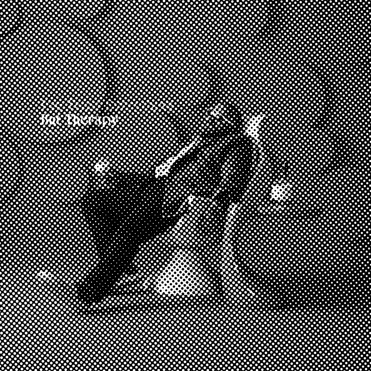 Black and white image of Teddy Swims's album: I've Tried Everything But Therapy