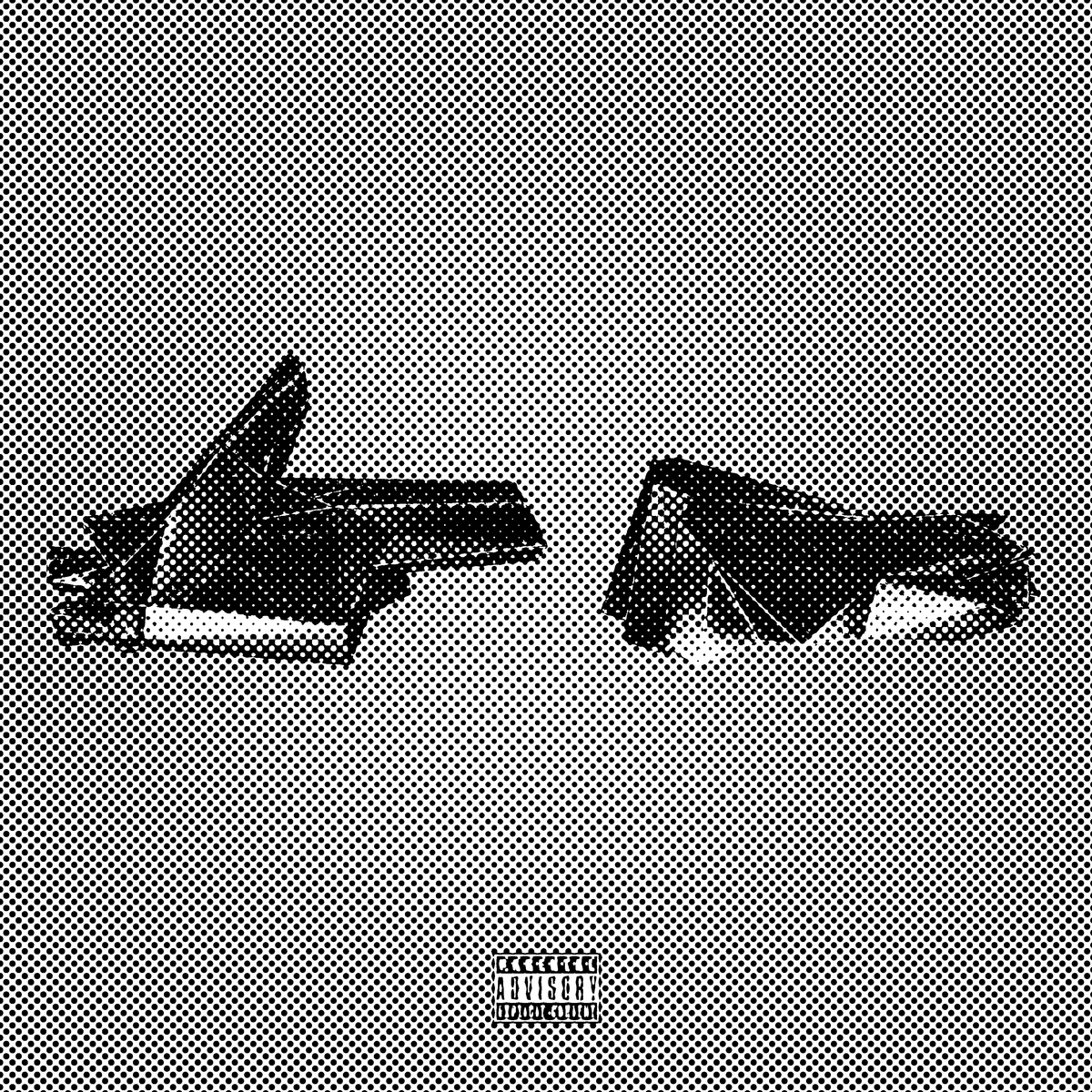 RTJ4 Album Cover in Black and White