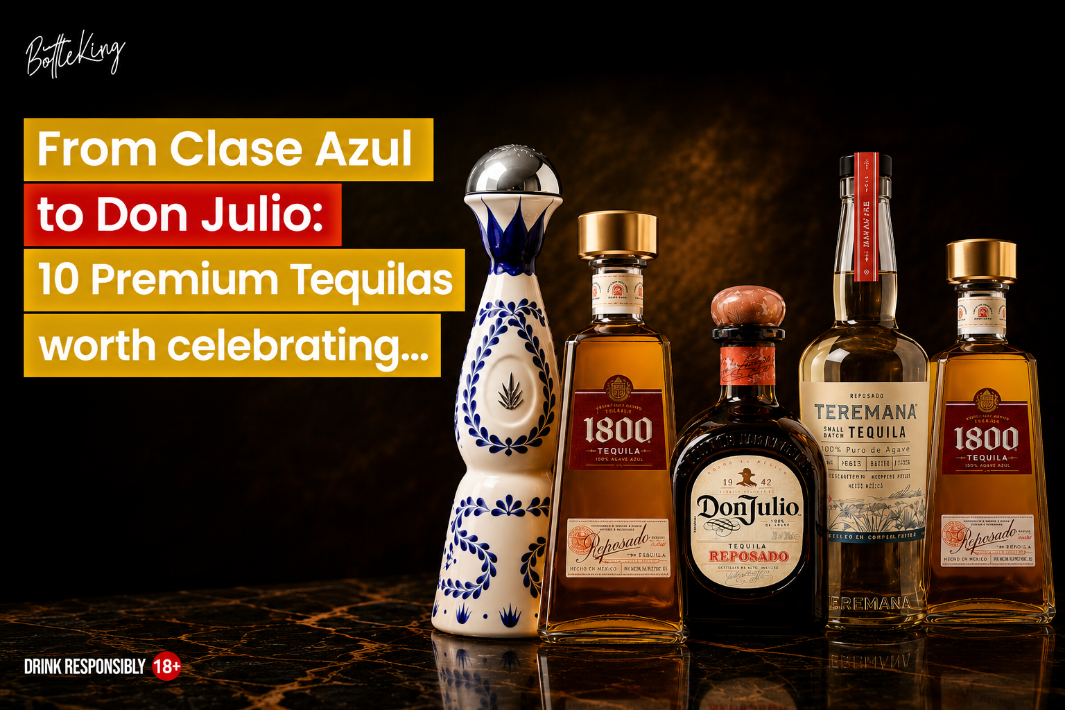 From Clase Azul to Don Julio: 10 Premium Tequilas worth celebrating