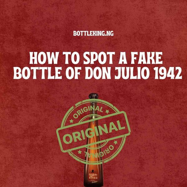 How to Spot a Fake Bottle of Don Julio 1942: A Buyer’s Guide