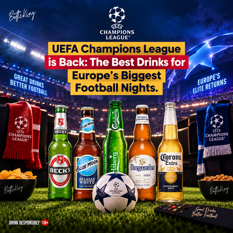 UEFA Champions League is Back: The Best Drinks for Europe’s Biggest Football Nights
