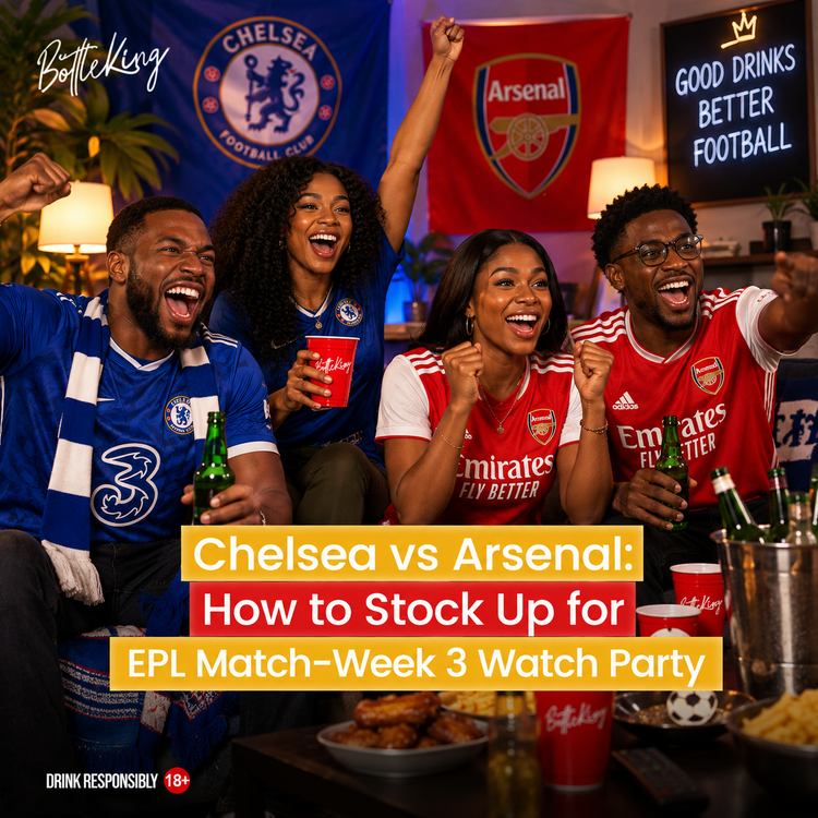 Chelsea vs Arsenal: How to Stock Up for  EPL Match-Week 3 Watch Party