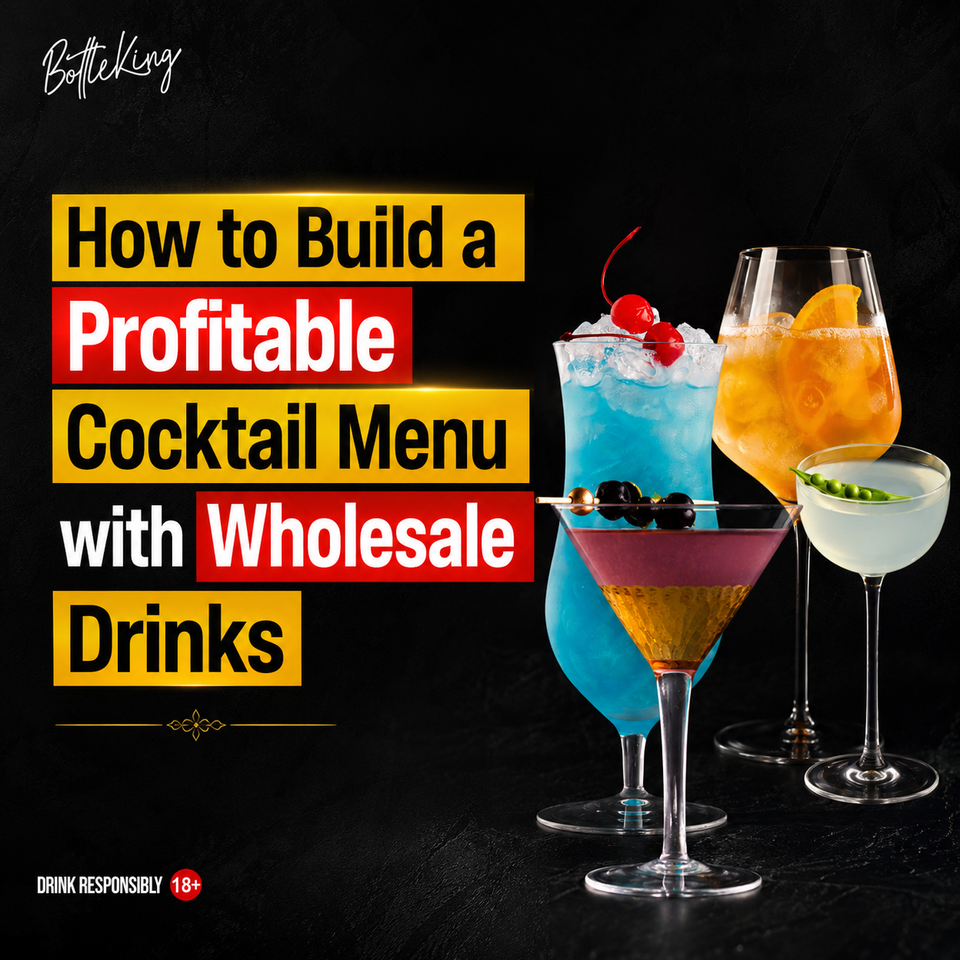 How to Build a Profitable Cocktail Menu with Wholesale Drinks