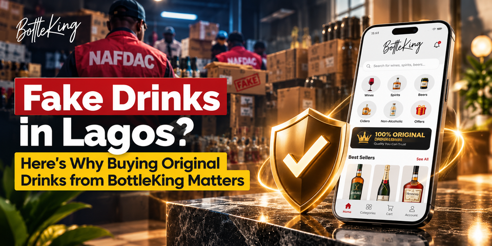 Fake Drinks in Lagos? Here’s Why Buying Original Drinks from BottleKing Matters