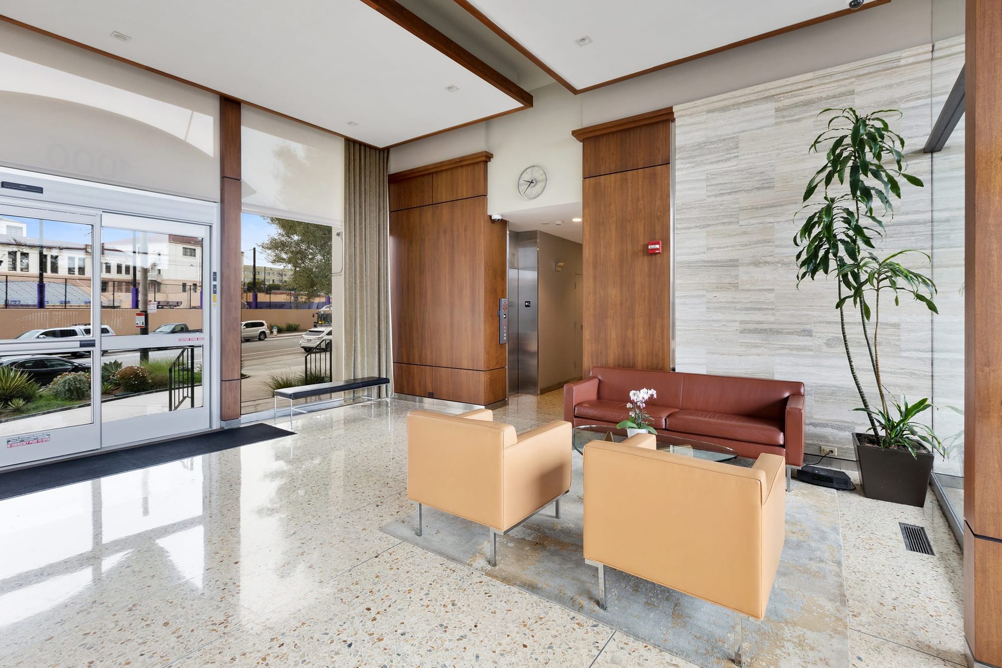 The Fontana East lobby entrance