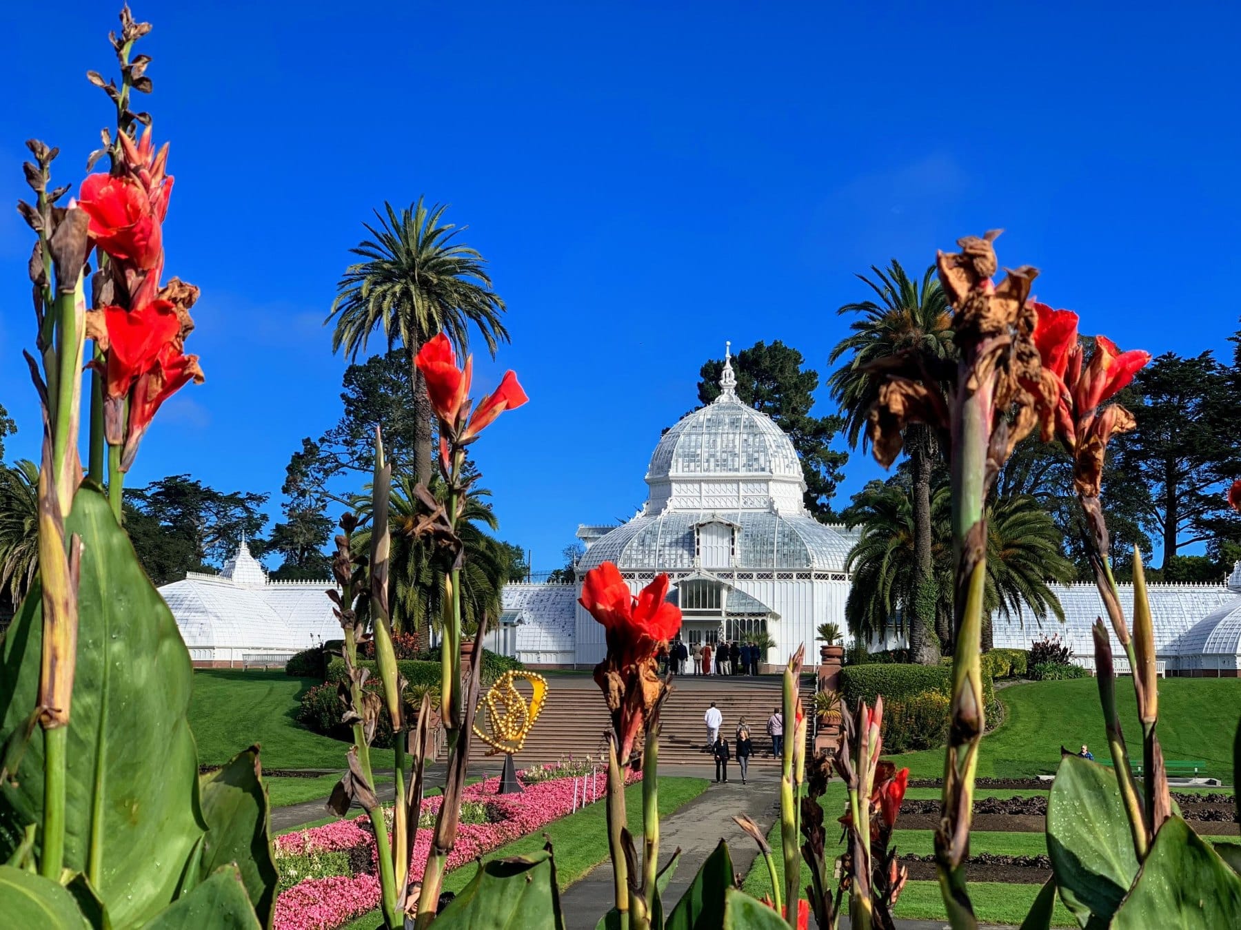 The Conservatory of Flowers in Golden Gate Park