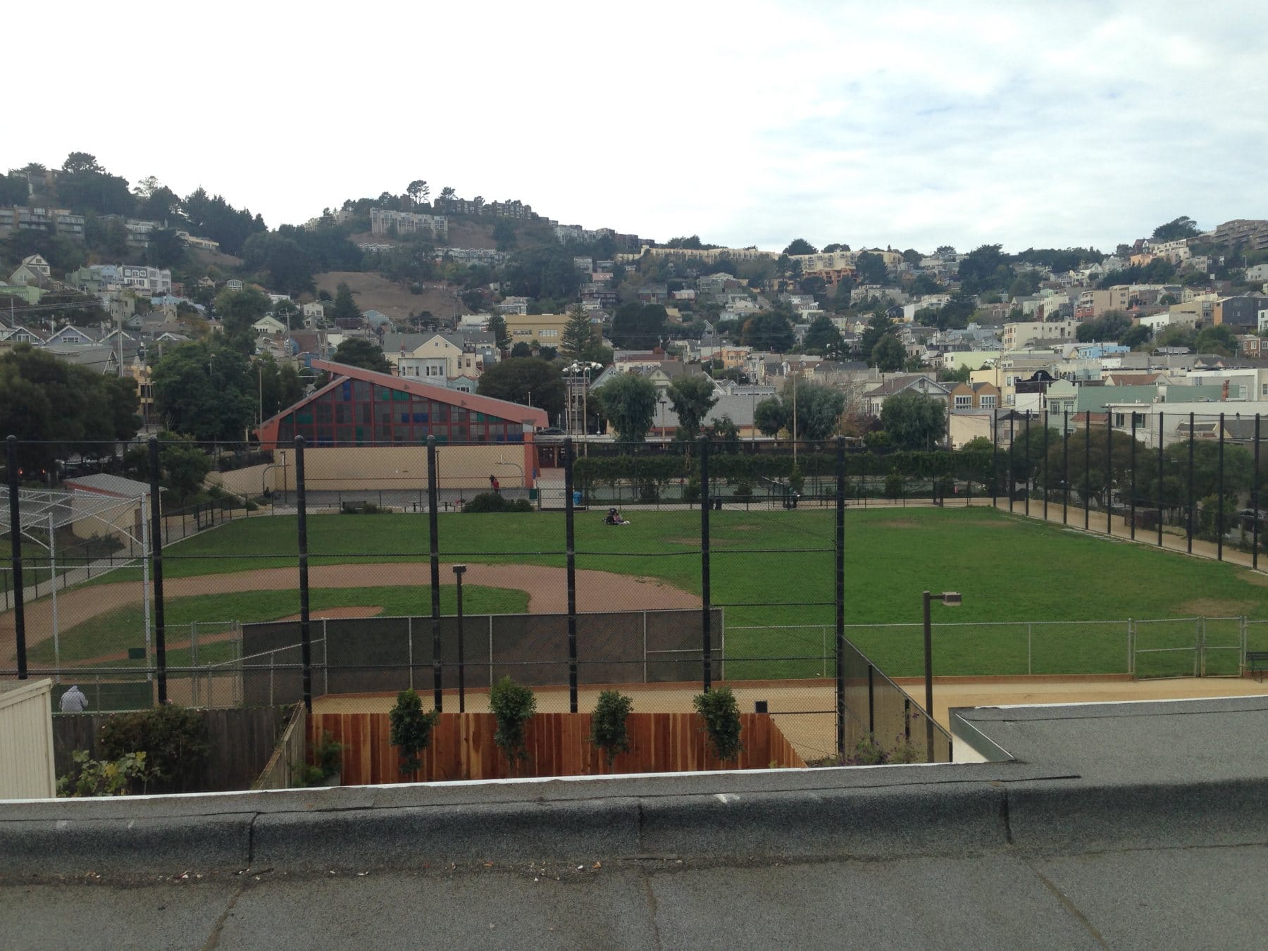 Ballfield at the Noe Valley Recreation Center