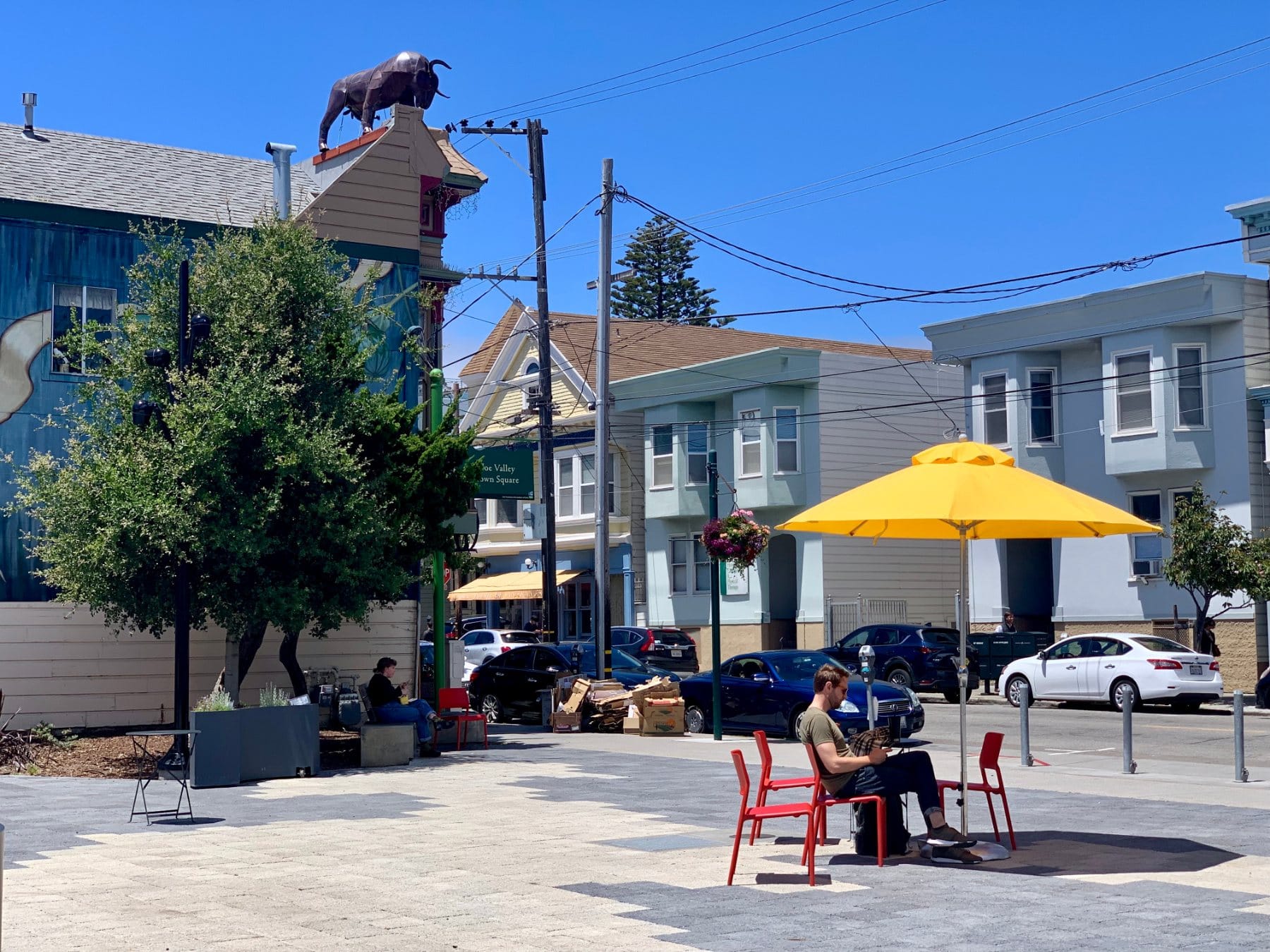 Noe Valley Town Square off 24th Street