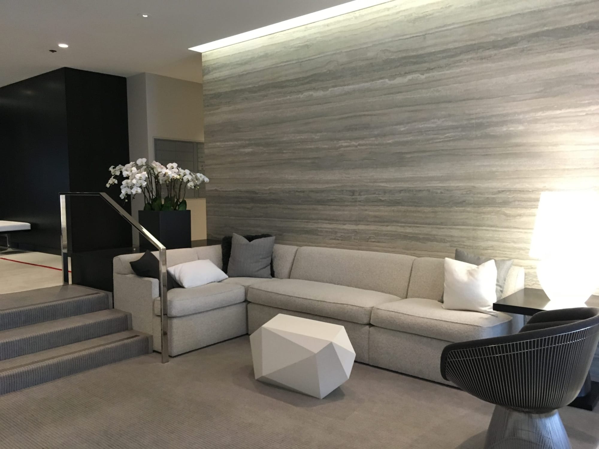 Seating in The Summit lobby