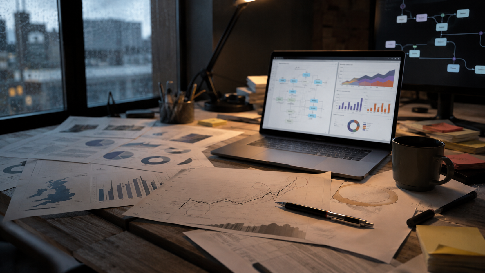 AI Automation dashboard with workflow analytics and operations