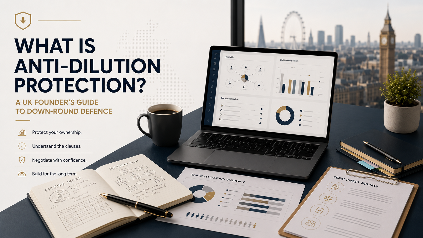 What Is Anti-Dilution Protection? A UK Founder's Guide to Down-Round Defence