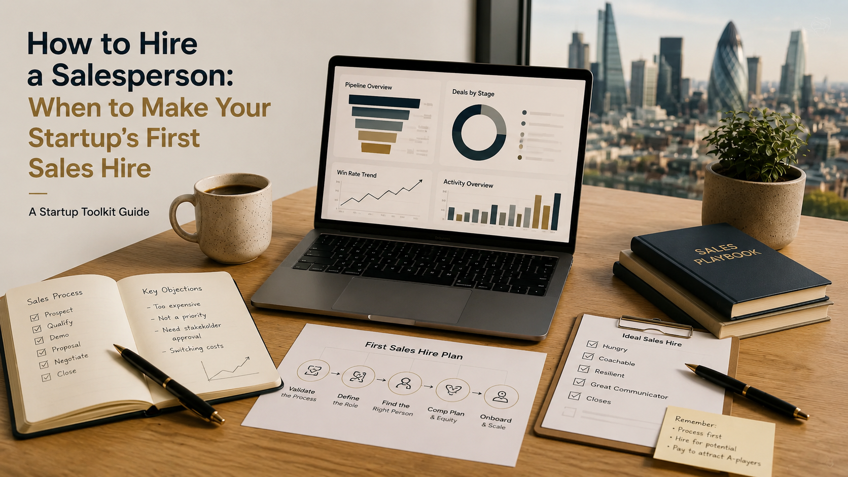 How to Hire a Salesperson: When to Make Your Startup's First Sales Hire