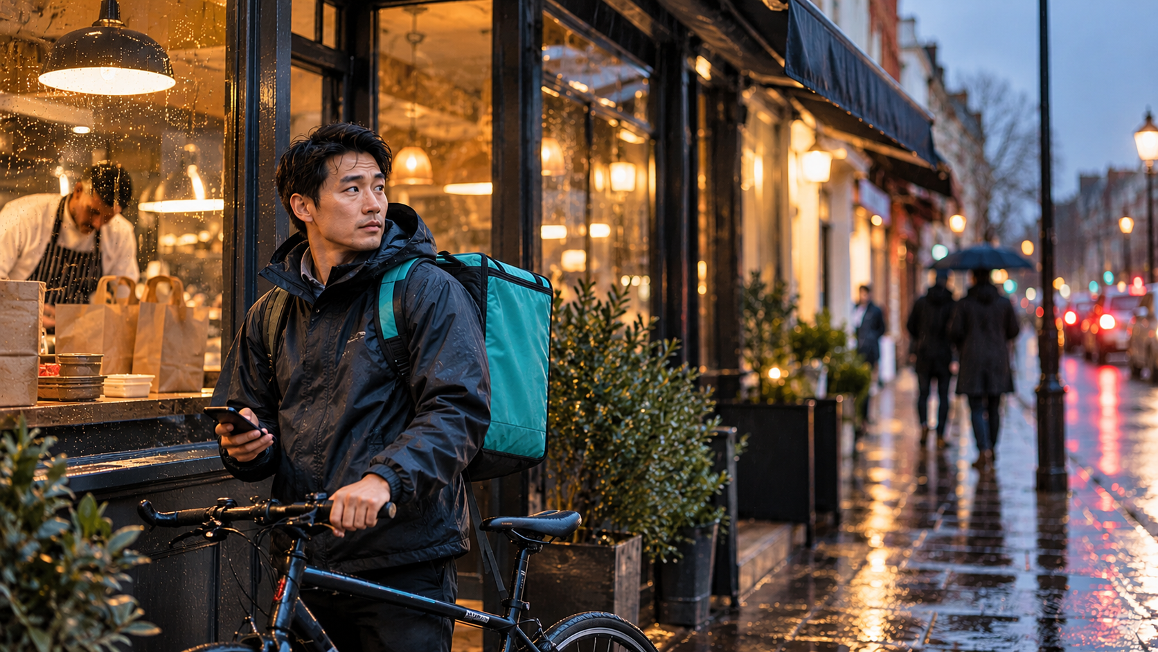 The Deliveroo Founder Took the Order, DoorDash Took the Lot