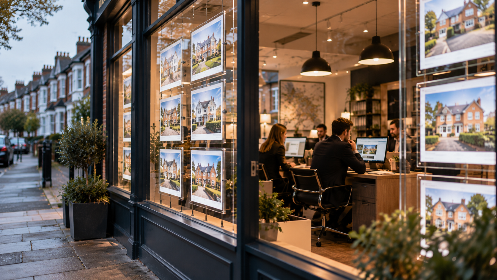UK estate agency property listings and office