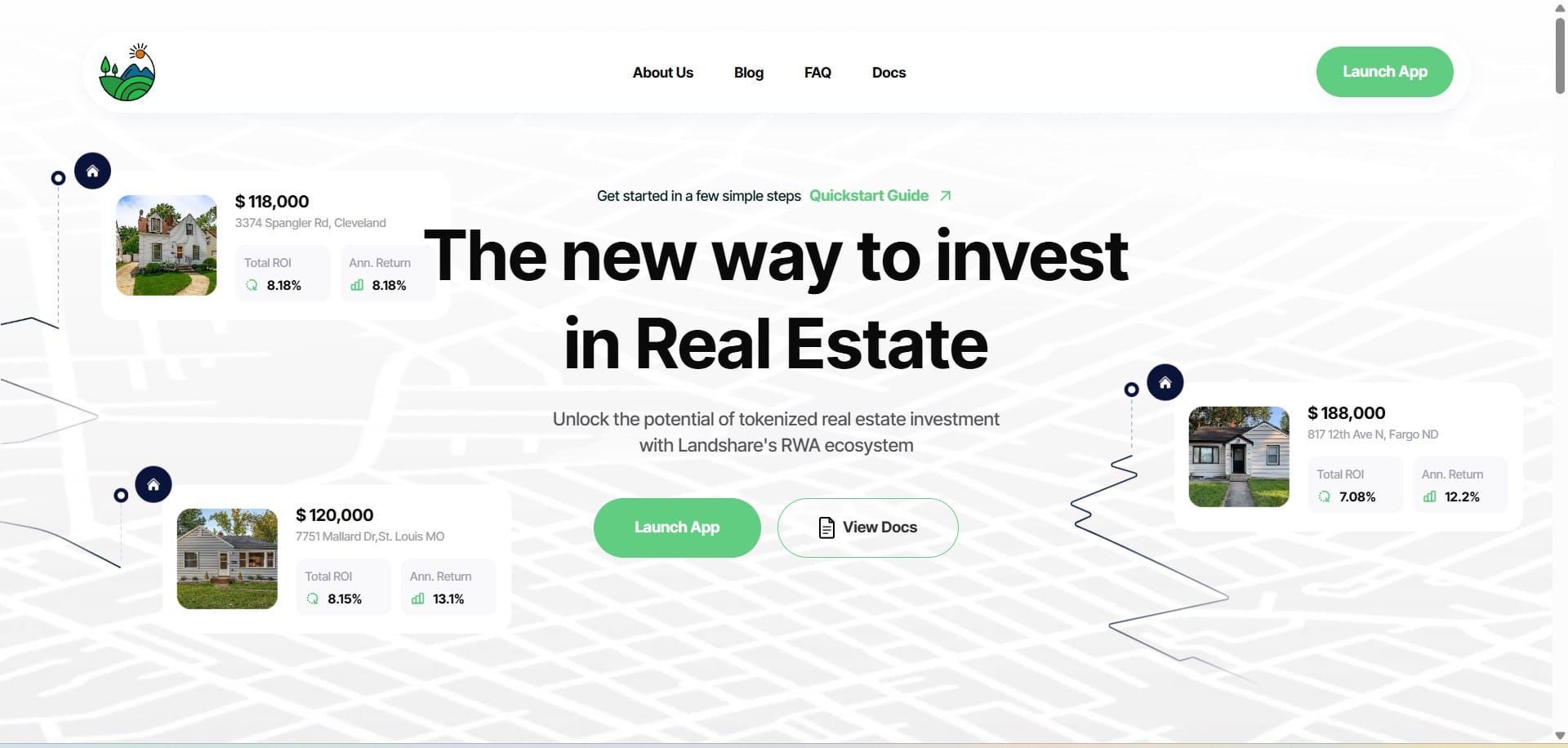 landshare crypto platform