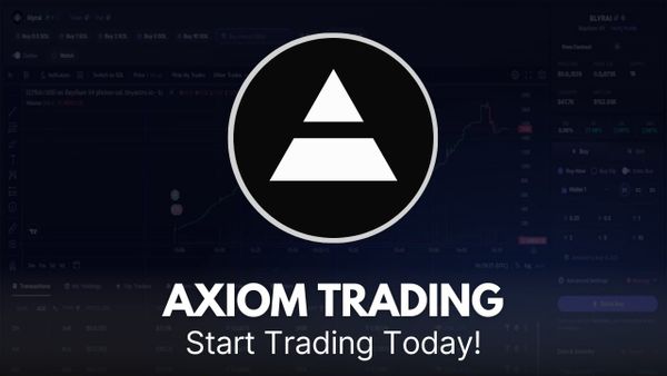 a thumbnail for "How to Get Started on Axiom Trading" with graphics and texts