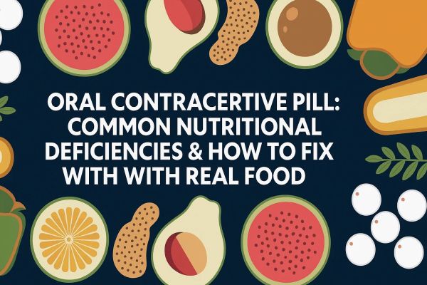 Oral Contraceptive Pill: Common Nutritional Deficiencies & How to Fix Them with Real Food