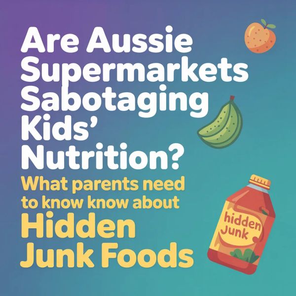 Are Aussie Supermarkets Sabotaging Kids' Nutrition? What Parents Need to Know About Hidden Junk Foods