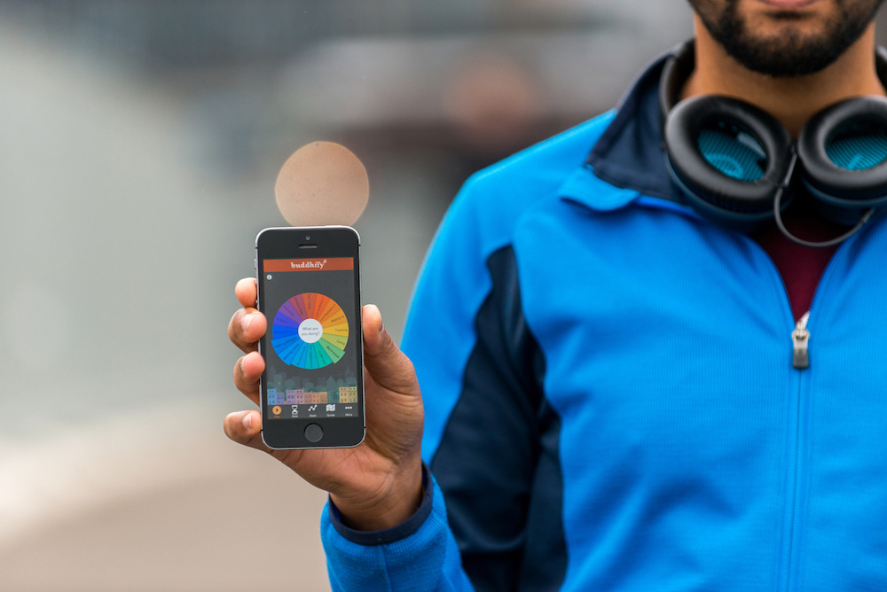 This is a photo of the buddify app