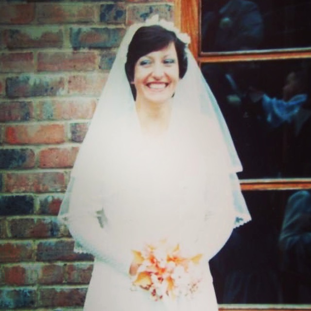 This is a photo of James' mum