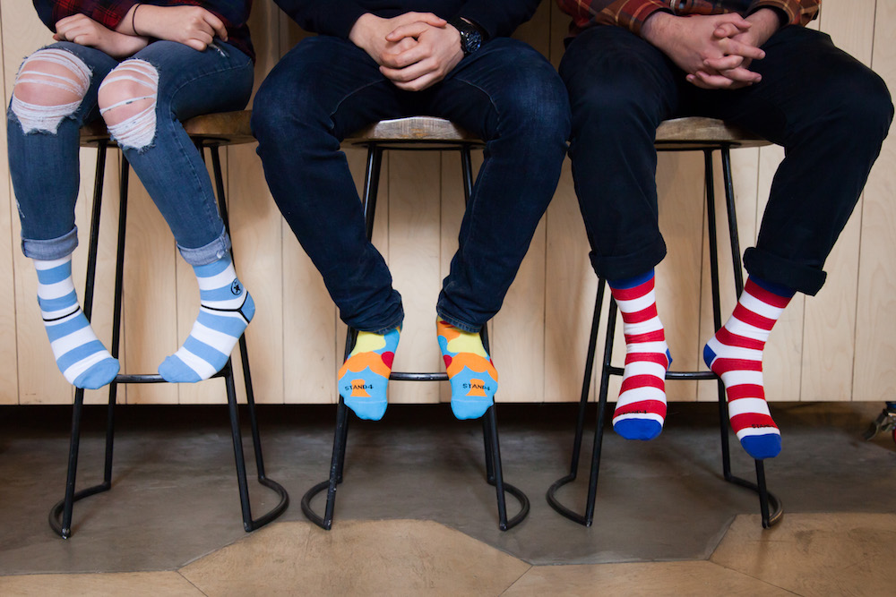 Stand4 socks in action