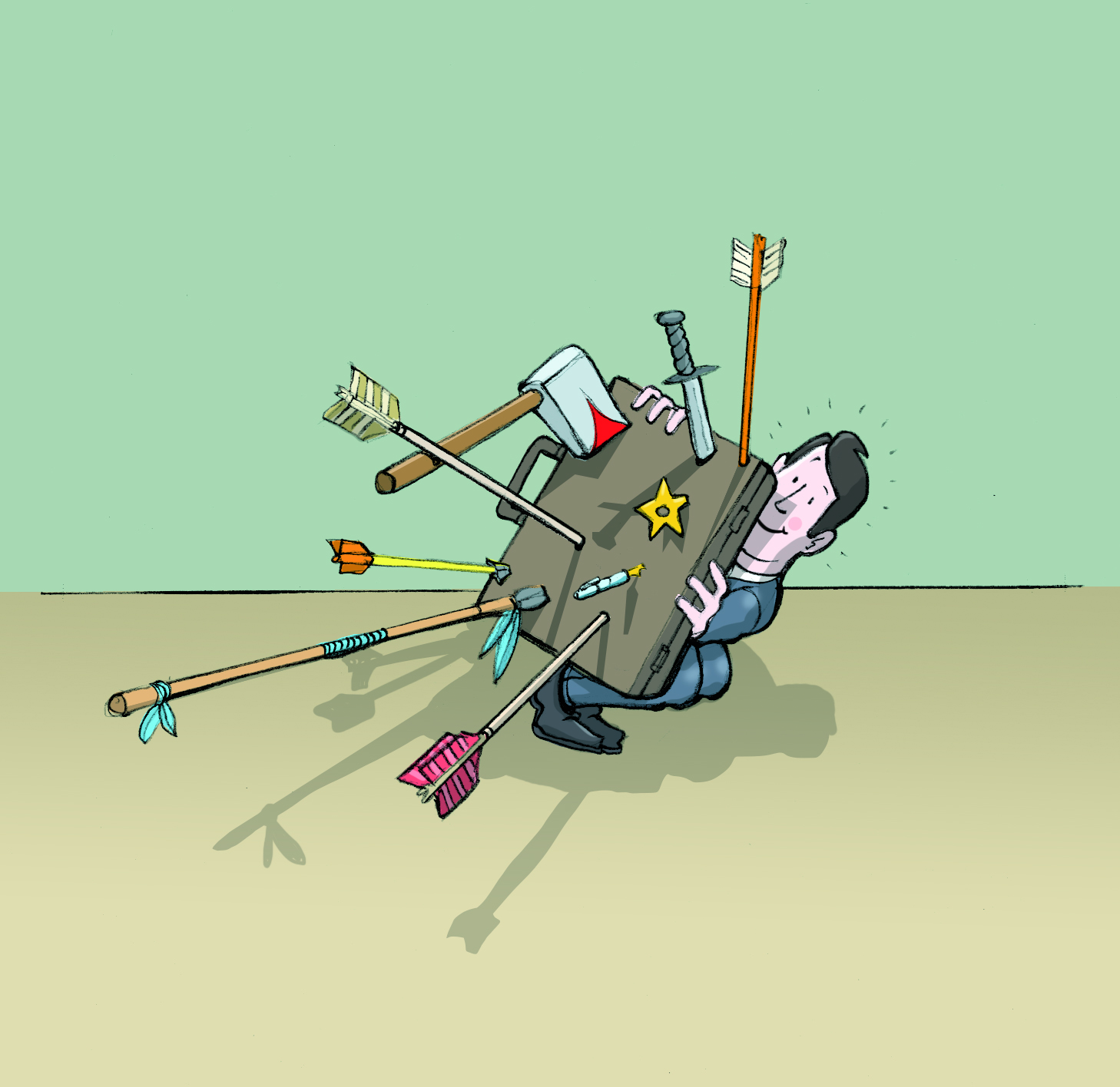 Illustration: What life throws at you