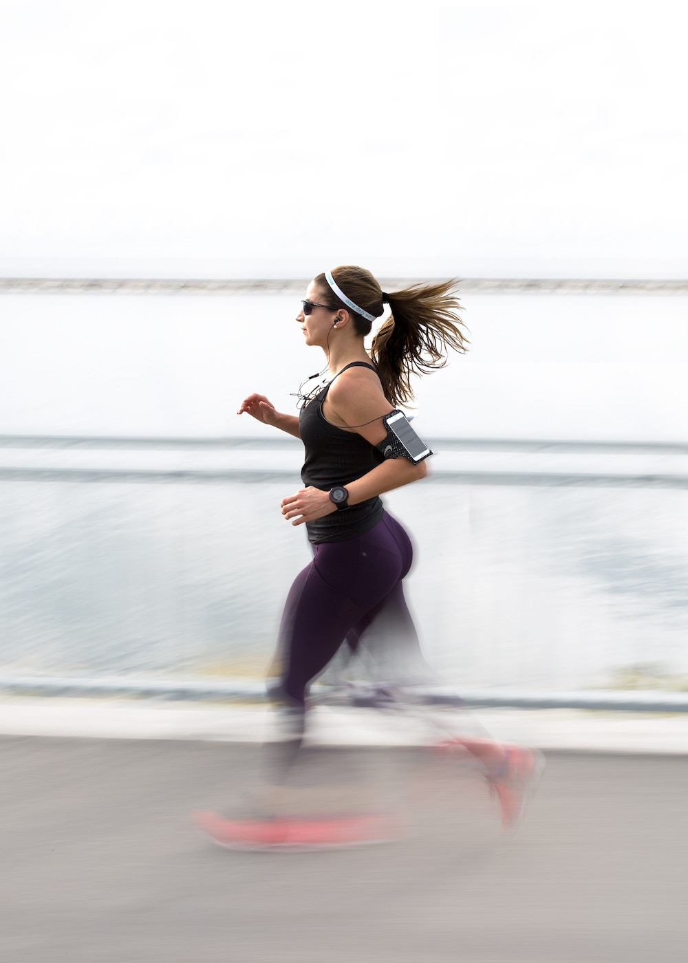 woman running