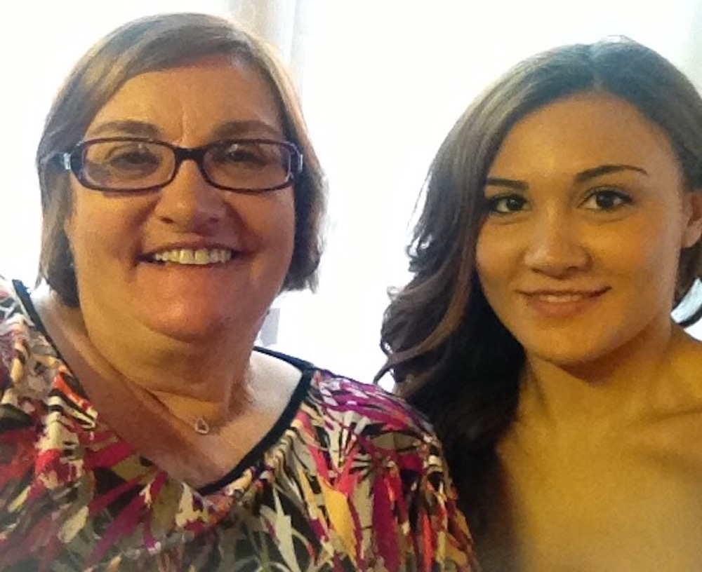 Liz and her daughter Lucy