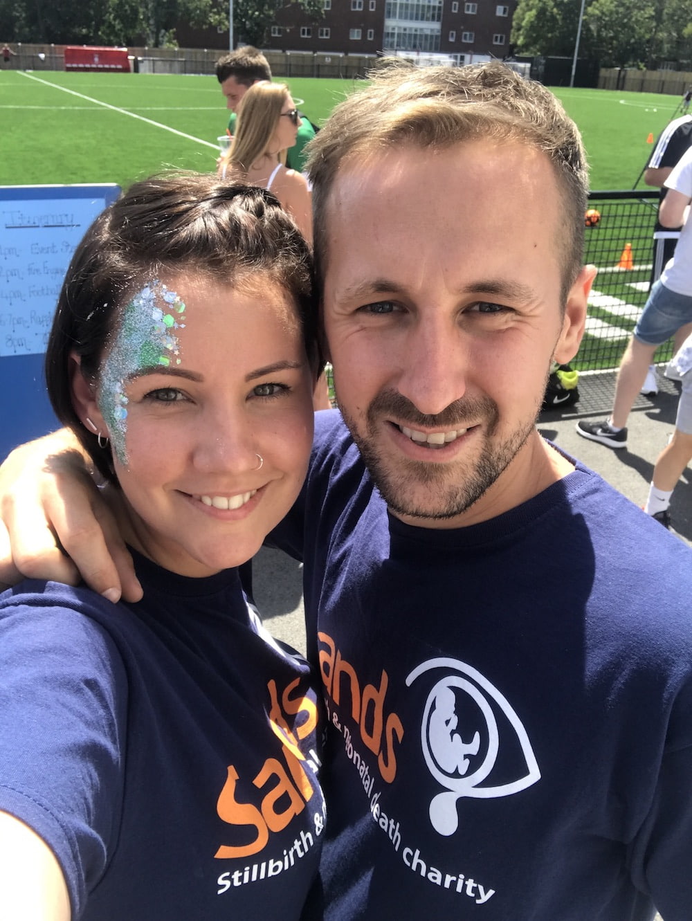 Jodie and her husband Lee